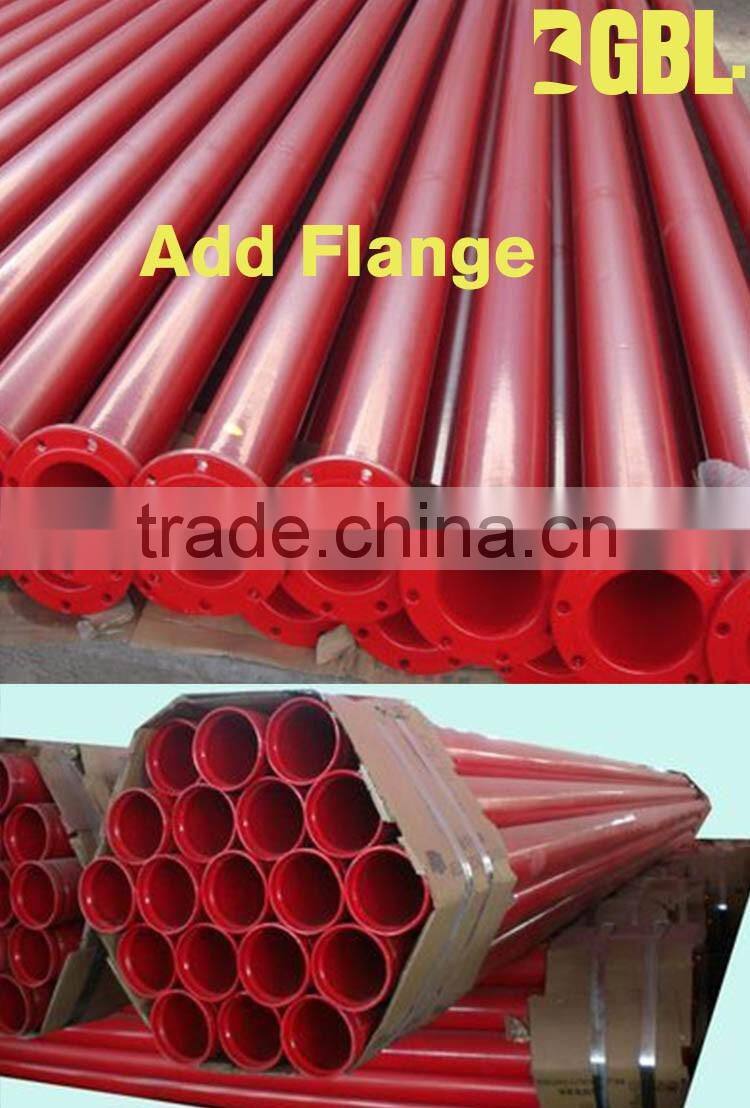 china supplier fire sprinkler steel pipe