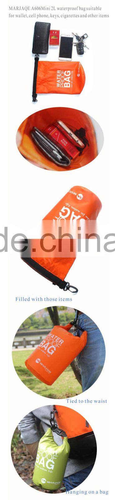 Mini Waterproo Beer Bag MARJAQE Outdoor New Portable Outdoor PVC Waterproof Diving Bag Travel Dry bags