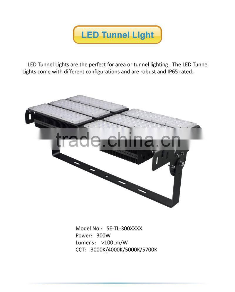 High Quality IP65 300W LED Tunnel Light