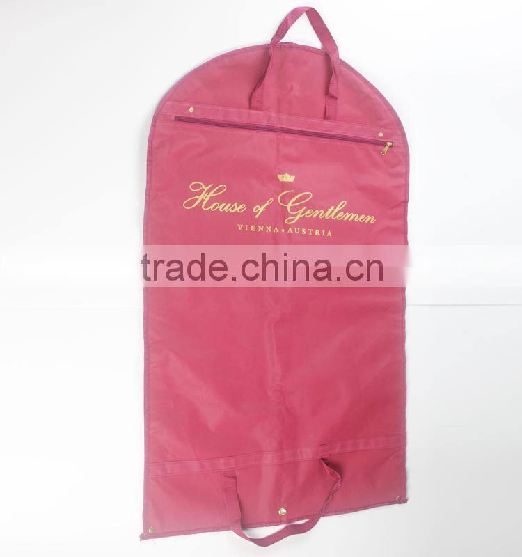 Garment bag with pvc non woven garment bag garment bag suit hanger