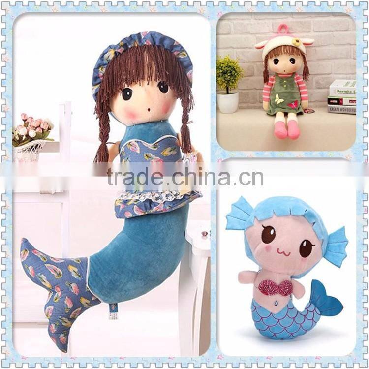 Cute Plush Doll Custom Child Backpacks School Bags Plush Cartoon Bag