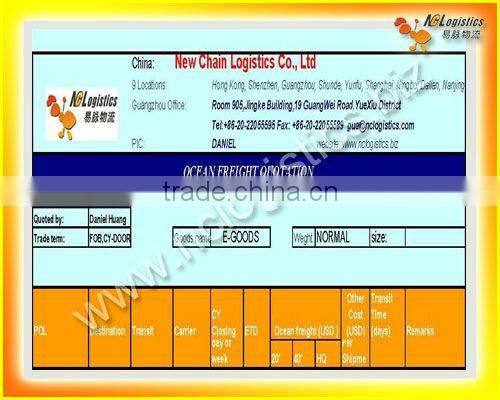 los angeles fcl shipment services