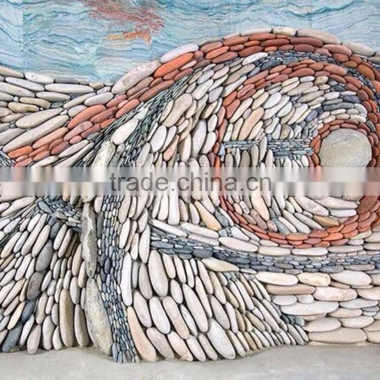 polished pebble stone, pebble stone, natural stone