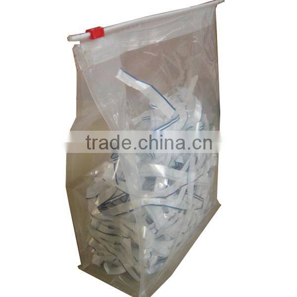 3 side seal pet food slider zipper pouch