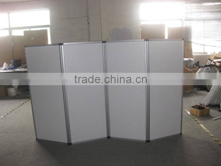 Multifunctional aluminum folded screen