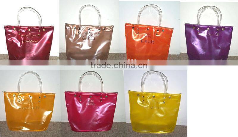 PVC backpack bag shoulder bag