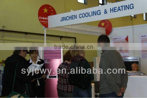 without external machine standing warm air conditioner