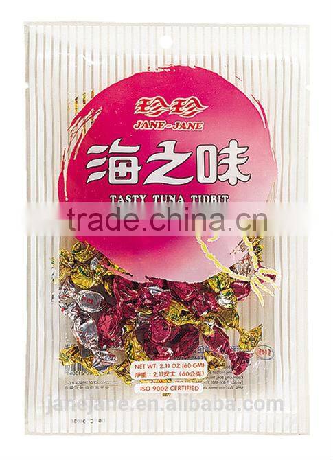 Tasty Tuna Tidbit Seafood Snack