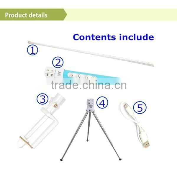 Zoom Function Adjustble Monopod Carbon Fiber Telescopic rod, Flexible monopod, for Android phone CL-64-1