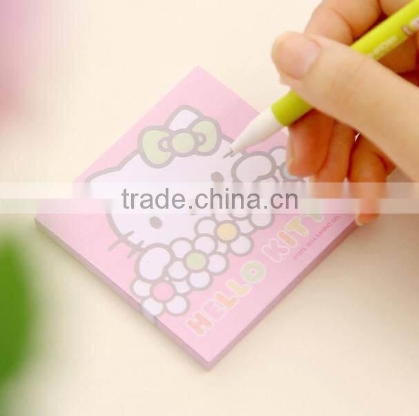 custom note pad with cat in good quality