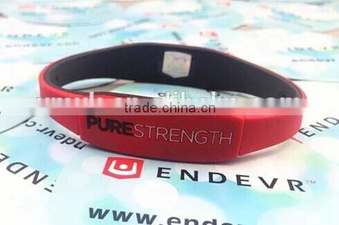 fashion pure strength rubber bracelet silicon