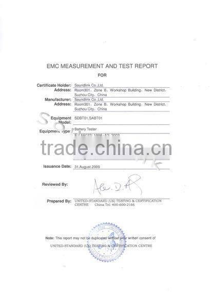 Universal Button Cell Battery Tester of promotional products for hearing aid center