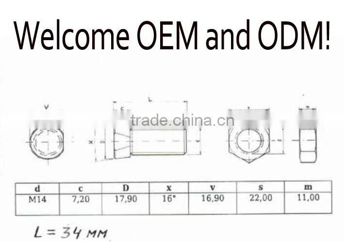 NBFANT High quality stud bolt astm a193 gr b7