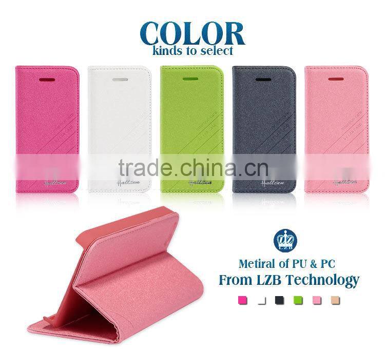 LZB high qulity flip wallet leather phone cases for Sony xperia M2