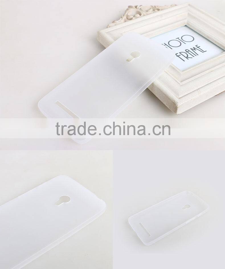 Factory price clear soft tpu cover case for asus zenfone 5