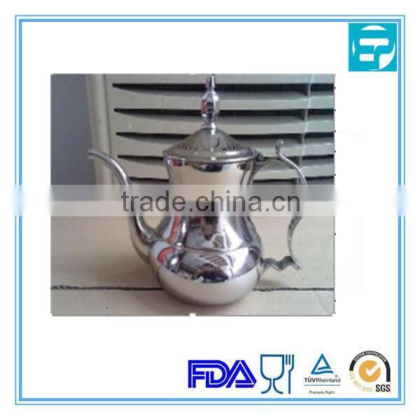 Highly Polished Stainless Steel Tea Pot set Arabic