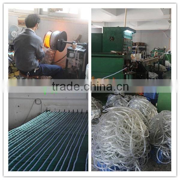 Thin led 220v led rope light for christmas decorations