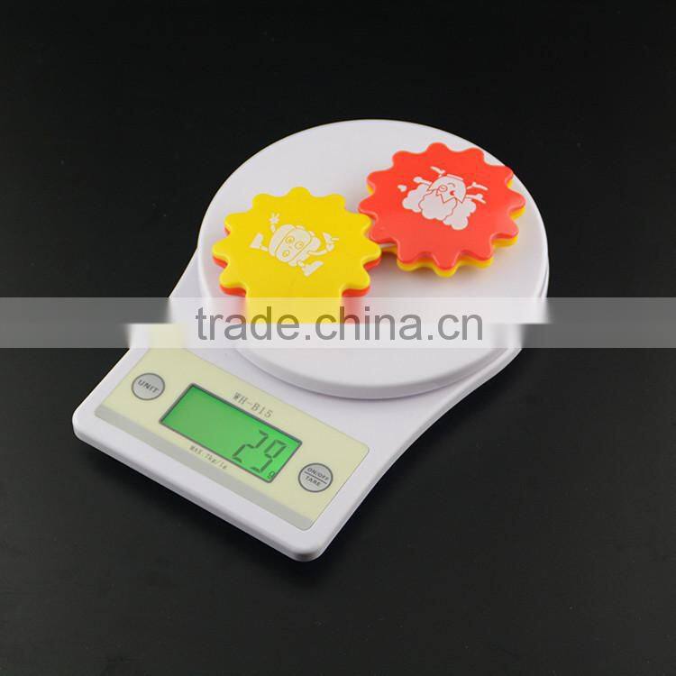 7kg/1g Digital mini kitchen weighing scale with bowl