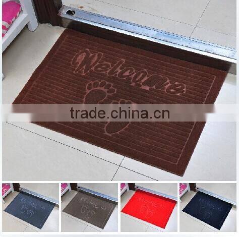 welcome series door mat anti-slip rubber mats