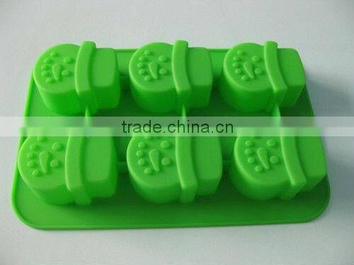 2013 oven baking food grade silicone cake mold