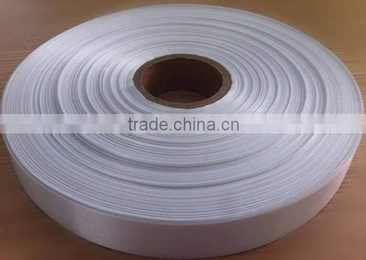 Slitting Side Polyester Satin for Care Label for Care Label