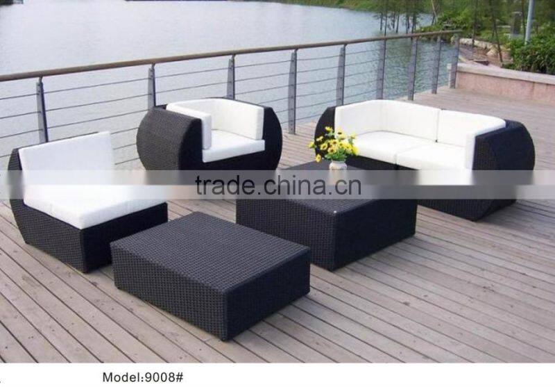 Rattan wicker outdoor sofa set garden sofa patio sofa