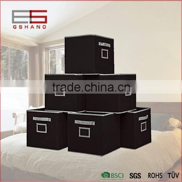 Home Creations Fabric Storage Dividers Chest Organizer Cube with PVC Window