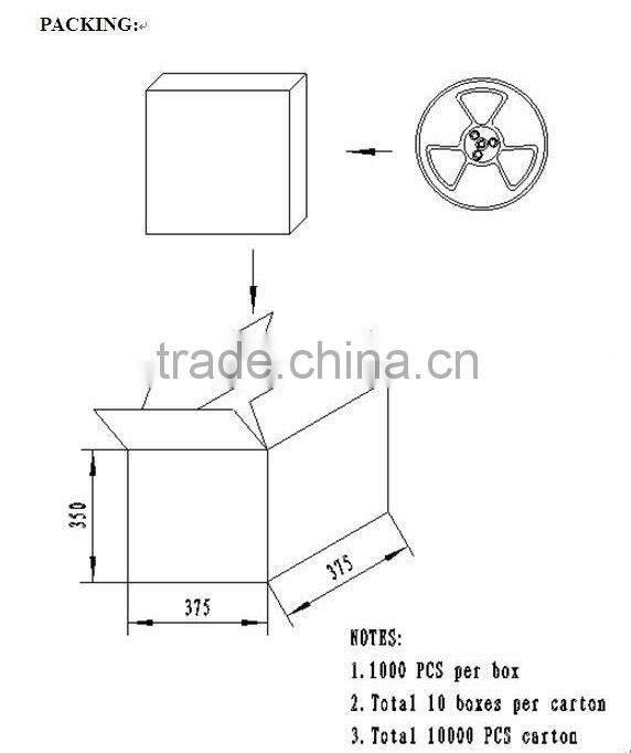 Low current smd buzzer with CE&Rohs(Piezo SMD buzzer)