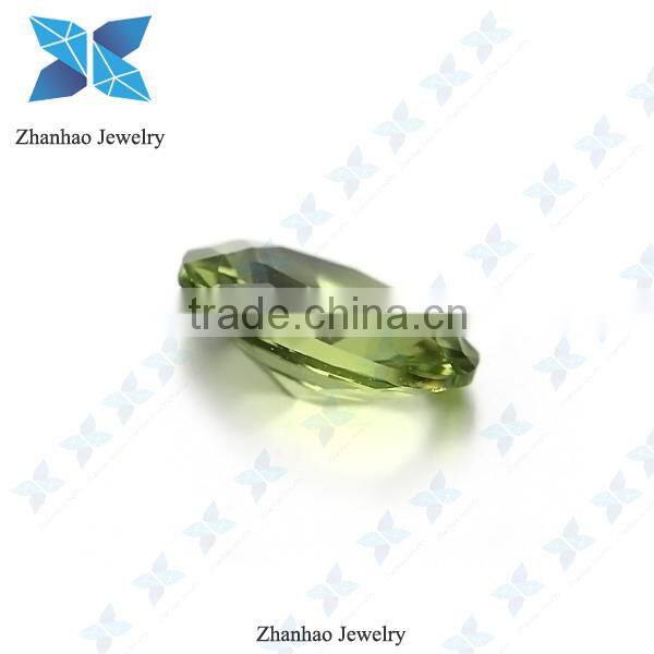 oval cut peridot nano spinel for jewelry making