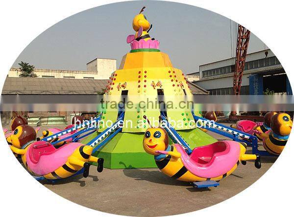 Amusement children equipment rides kids games Rotary Bee for sale