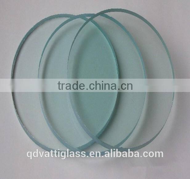 Tempered sight sheet glass/toughened round sight glass