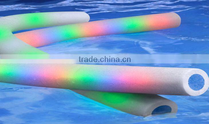 EPE Material Glow swimming pool noodles Inflatable Swimming Pool Noodles