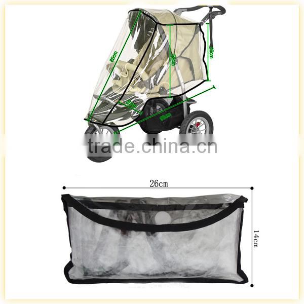 Factory mass manufacture baby stroller rain coat