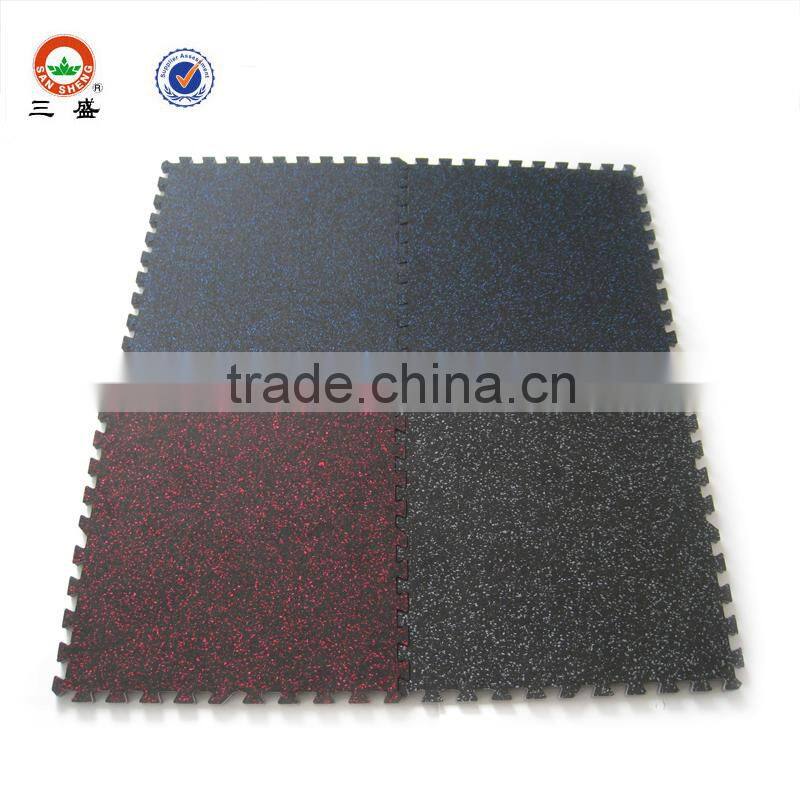 High quality eva rubber interlocking gym mat