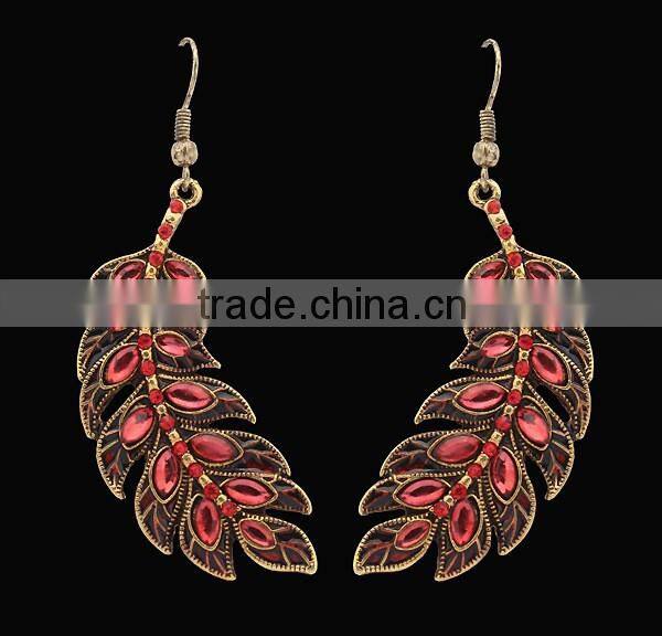 Vintage leaf earring best selling products earrings women