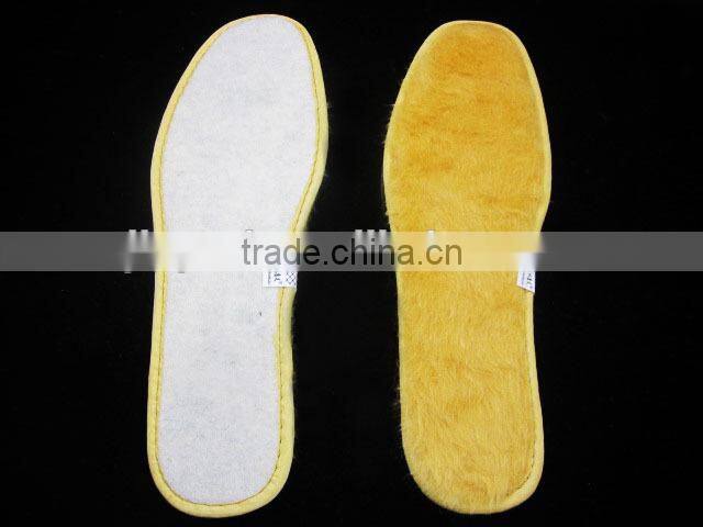 warm wool felt inserts for shoe lift insole