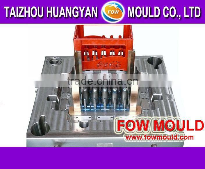 OEM 1 cavity hot/cold runner plastic injection crate mold for vegetable
