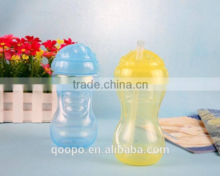 Jinhua Manufacturer Beverage With Straws Bpa Free Plastic Baby Drinking Water Bottle
