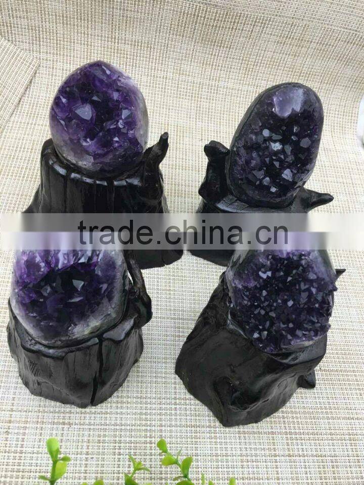Wholesale amethyst geode for decoration natureally