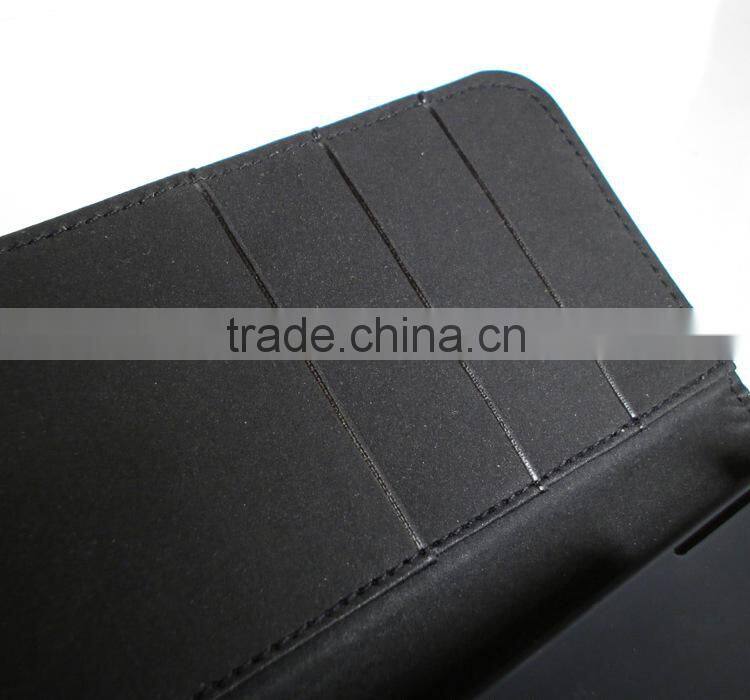 2015 Napov High Quality Competitive Price Leather Flip Case for HTC One M8