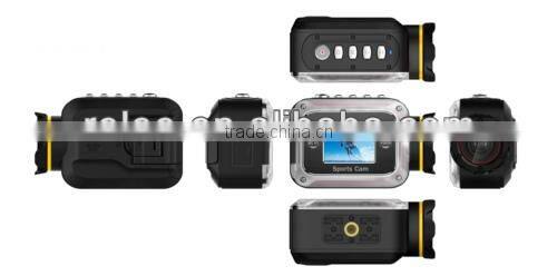 Wif i Full HD 1080P extreme sport min dv camera with waterproof RLAT-98W