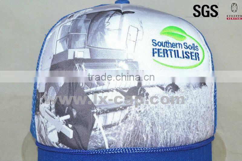 Cheap promotional wholesale 5 panel trucker cap
