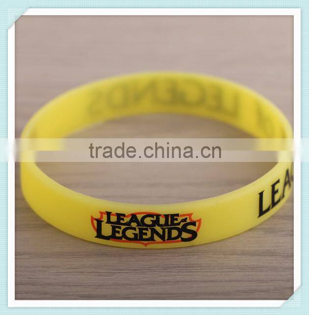custom rubber bracelet cool silicone wristband