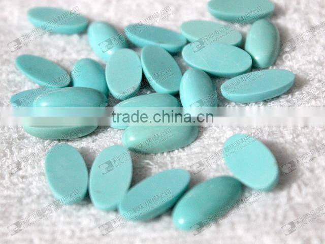 Factory price gemstone loose turquoise stone