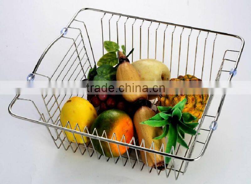 stainless steel kitchen cabinet rectangular wire baskets