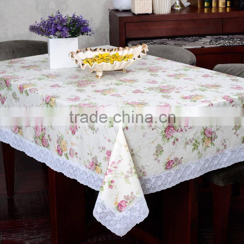 PVC printed vinyl table cloth in roll