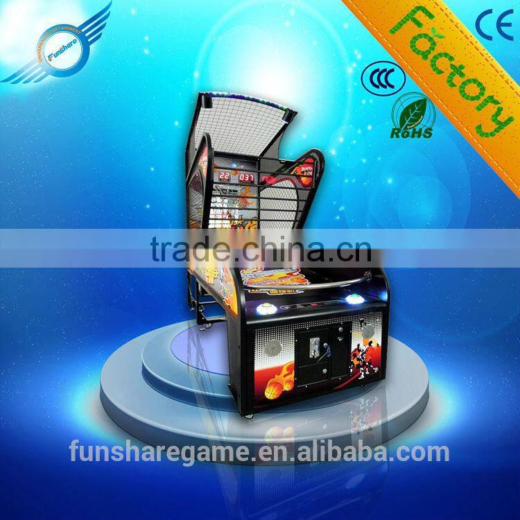 2014 New Coin Operated arcade game machine for shopping mall basketball machine for sale
