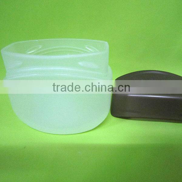 100g Cosmetic Personal Care Cream Plastic Packaging Jar With Wide Mouth