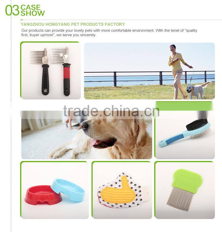 Dog fur remover wire brush with razor