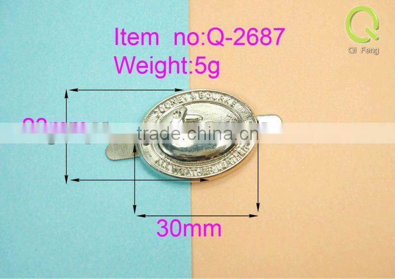 handbag hanger stand table bag decoration metal logo q-2674